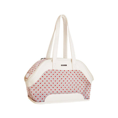 Portable Breathable Cat Travel Bag With Mesh Design - Perfect For Teddy Pomeranian Puppies And Cats