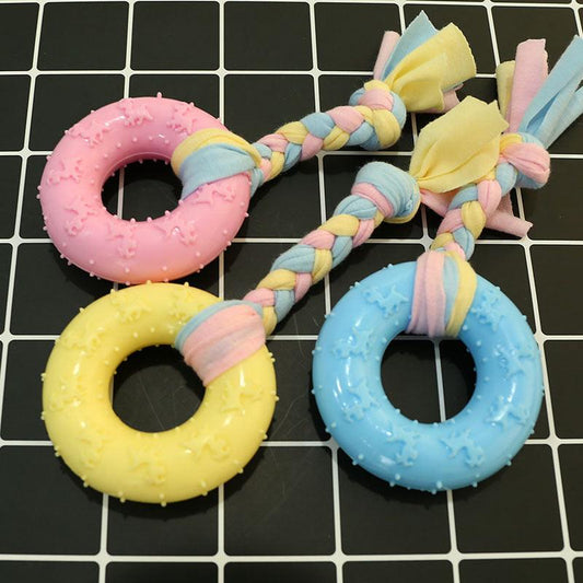 Pet Pawsome Chewable Rubber Dog Training Toy
